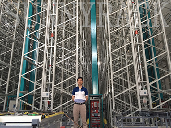 华北某局河北自动化立体客栈货架案例 华北某局河北自动化立体客栈货架案例